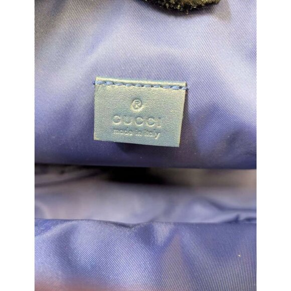 Gucci GG DOT Jetsons Collaboration Kids’ Jacquard Logo-patch Messenger Bag Blue - Picture 8 of 16